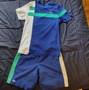 Lacoste ultra dry short set